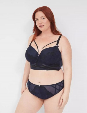 Lane Bryant Lace French Slips Dames Blauw | YXO913HH