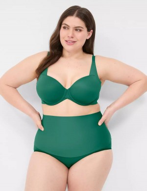 Lane Bryant Level 2 Totally Smooth High-Waist Slips Dames Donkergroen | HSX5172MN