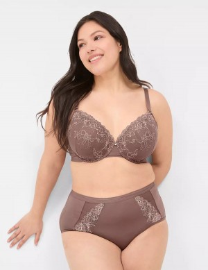 Lane Bryant Modern Romance Full Slips Dames Diepgrijs Bruin | ZGE6415SM