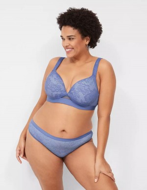 Lane Bryant No-Show String Panty Dames Blauw | XJB4887UM