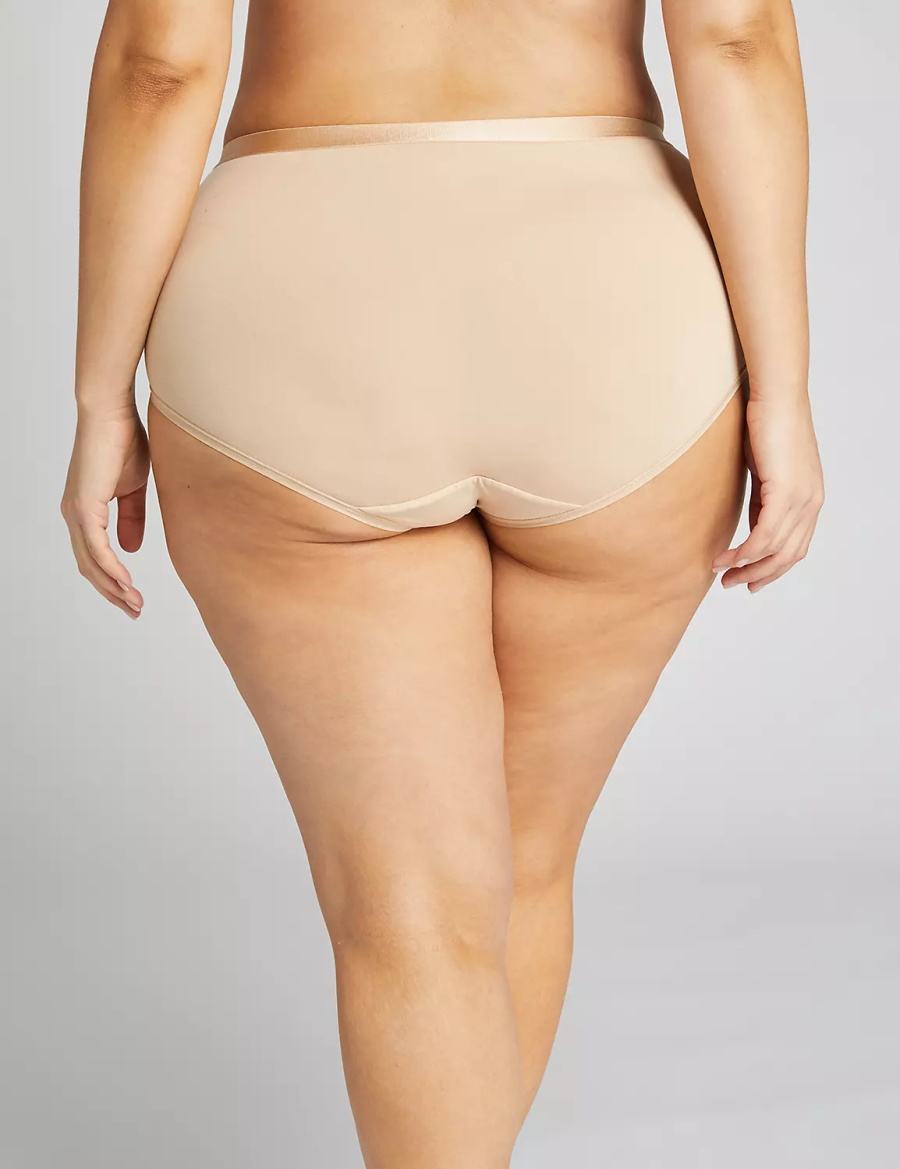 Lane Bryant Extra Soft Full Slips Dames Beige | UVN2561IH