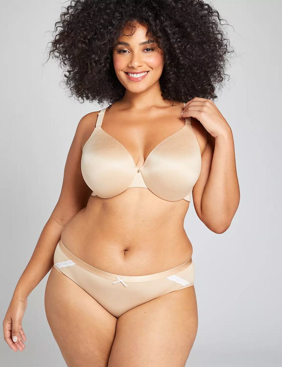 Lane Bryant Extra Soft Hipster Panty Dames Beige | FIE44100ZY