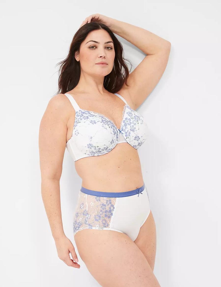 Lane Bryant Stretch Lace Full Slips Dames Wit | QEL44100LU