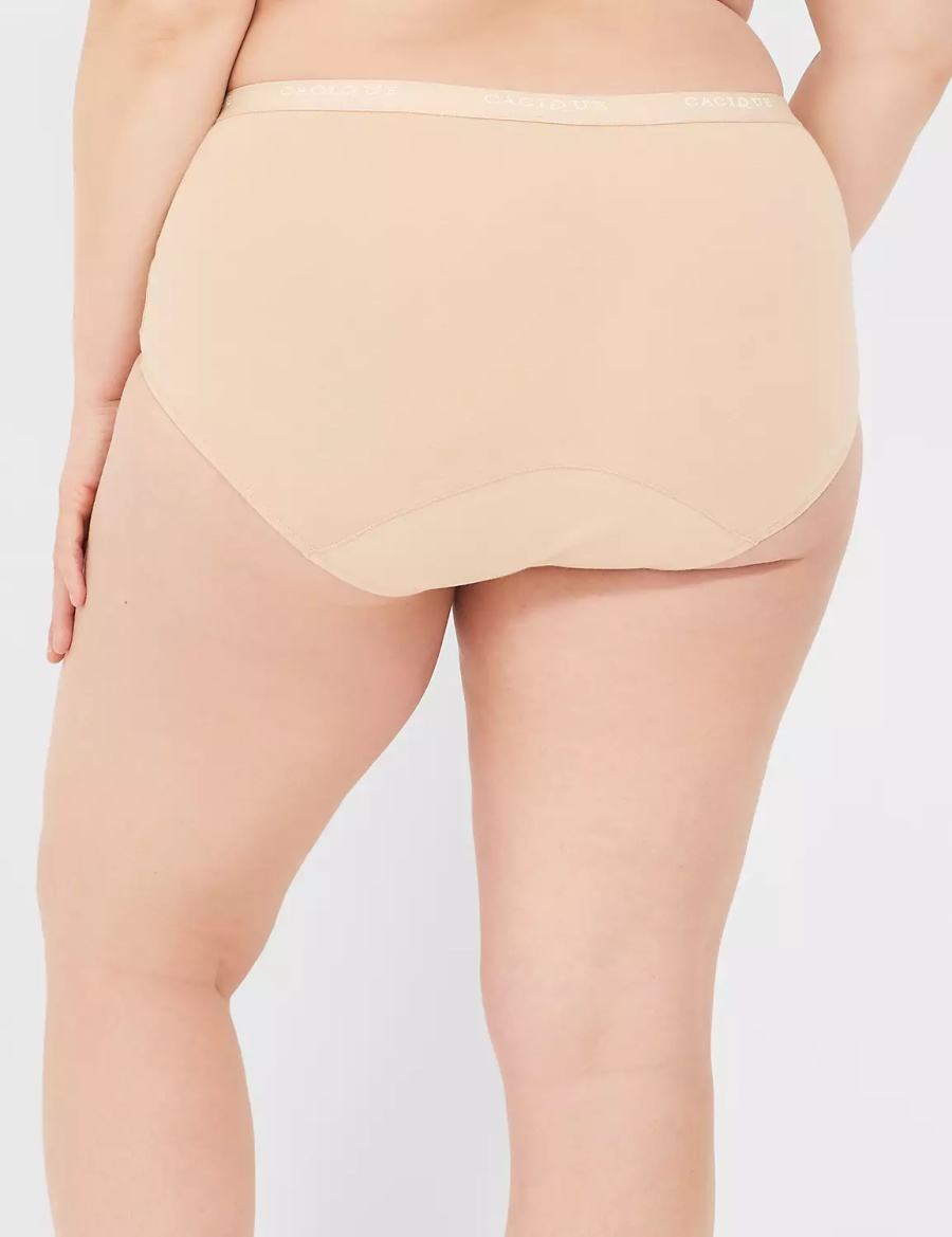 Lane Bryant Total Confidence Full Slips Dames Beige | IAG1685VN